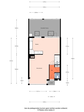 Floorplan - Anthon van der Horstlaan 15, 3752 VK Bunschoten-Spakenburg